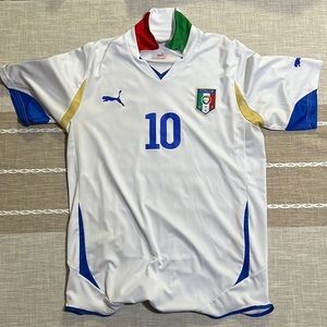 Puma Italy 2010 away World Cup vintage football shirt rare